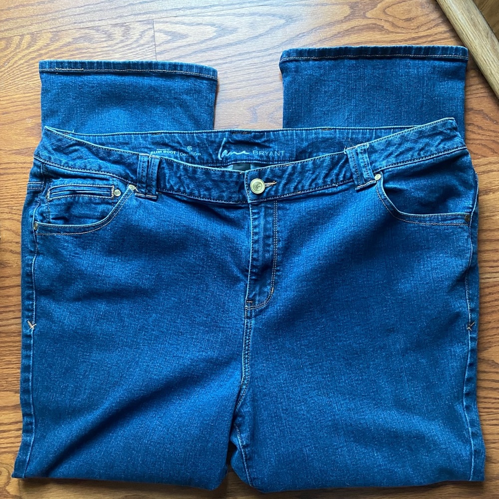 Women’s Lane Bryant Slim Bootcut Jeans Sz 28P